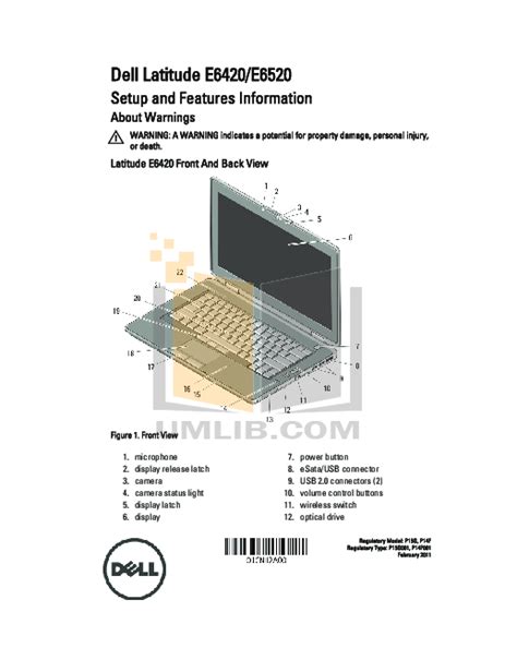 Dell latitude e6420 manual pdf